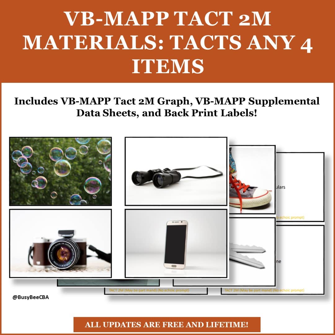 Vb Mapp Tact _ Teach Early Autism: More VB-MAPP materials! (Level 2 ...